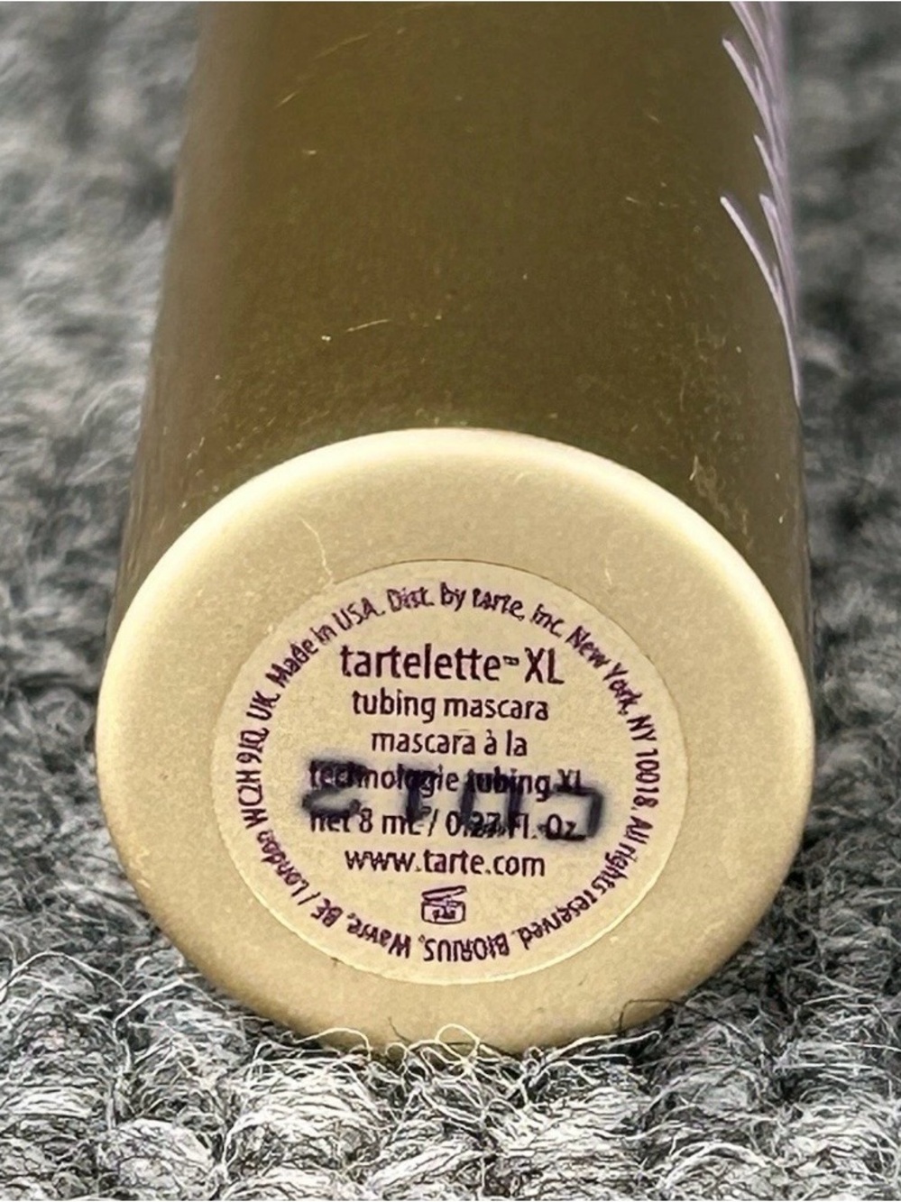 THREE 3 TARTE TARTELETTE XL TUBING MASCARA BLACK .27FL OZ FULL SIZE Eye Lash - Picture 3 of 3